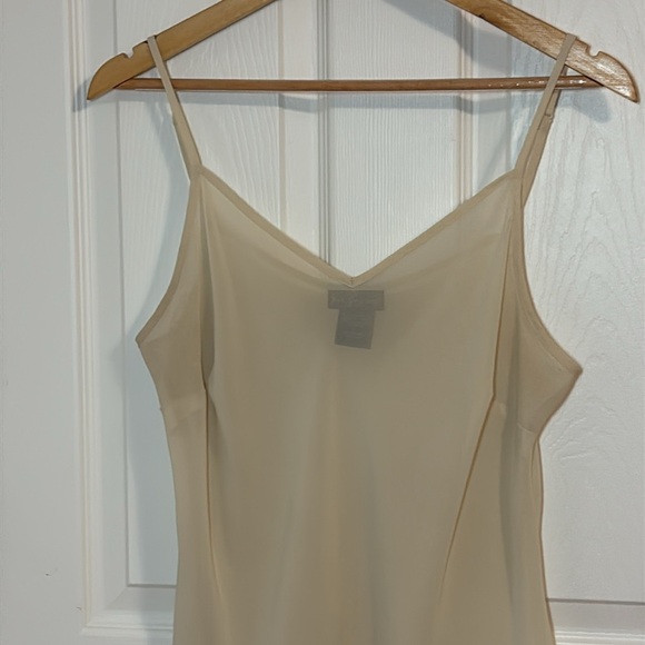 Bay Studio  Sheer Cream Cami, Large - Picture 2 of 5